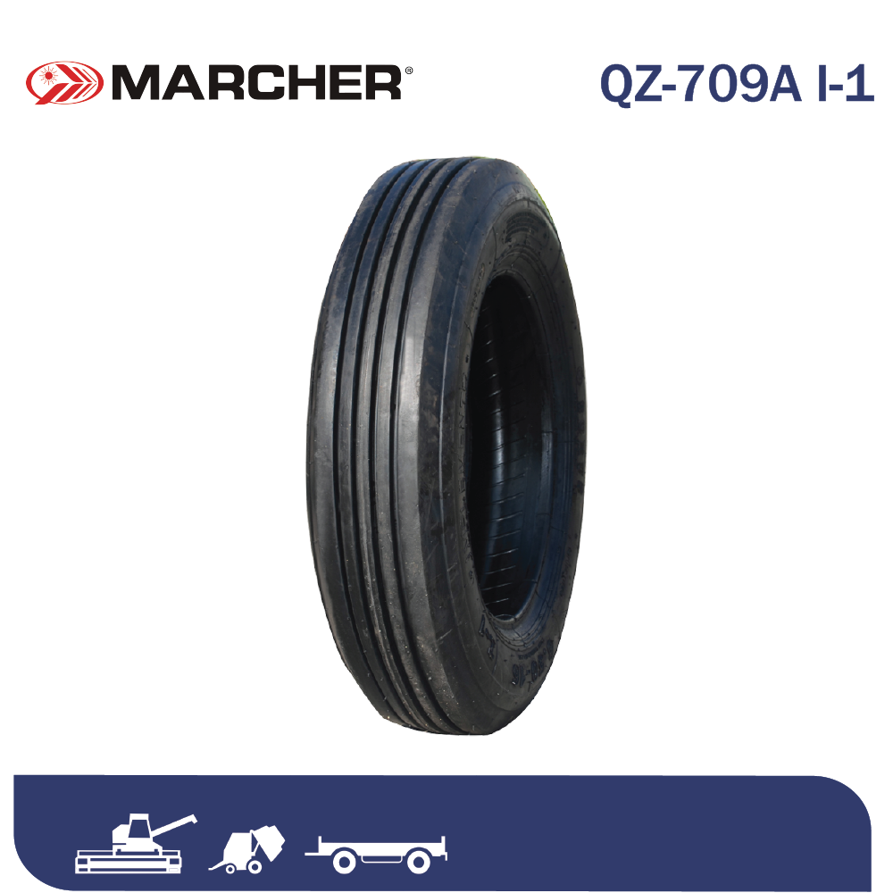 6,50-16 Roadhiker 8pr TT I-1 QZ-709A made in China tube included Agricultural tyre